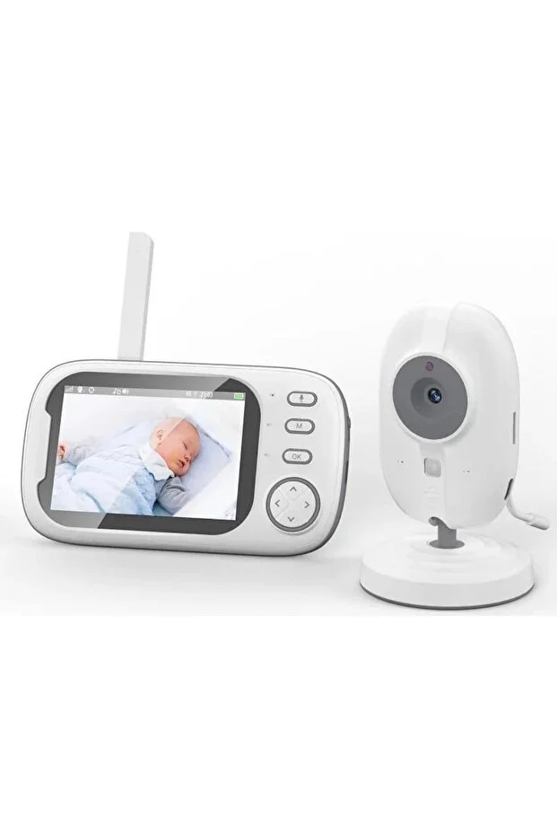 Bebek Kamerası Lcd Ekranlı Gece Görüşlü Bebek Telsizi Bebek Odası Kamerası Monitörü